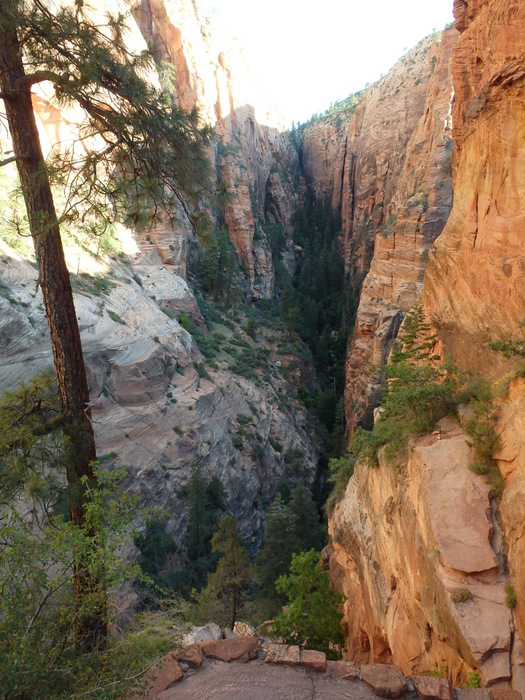 Hiked up the Grotto Trail.