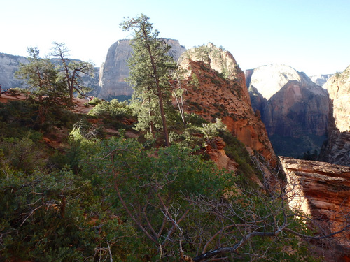 Hiked up the Grotto Trail.