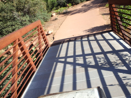 Cycling through Zion NP's Virgin Valley.