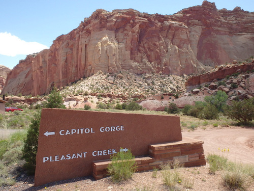 Capitol Reef National Park.