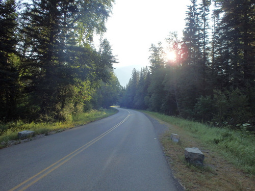 The Flats of Going to the Sun Road.