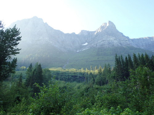 The Flats of Going to the Sun Road.