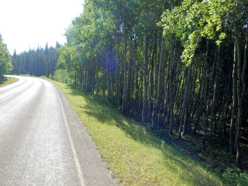 Riding the leg toward Babb, MT.