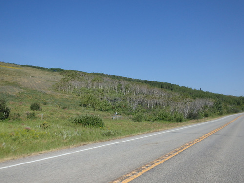 Riding the leg to the US-89 and MT-17 split.