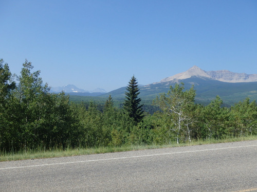 Riding the MT-17 leg to the Canadian Port of Entry.