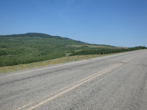 Riding the MT-17 leg to the Canadian Port of Entry.