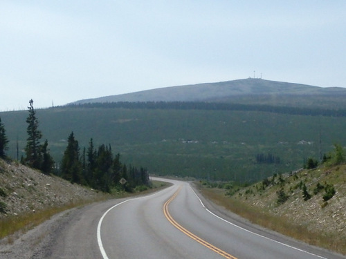 Southbound on US-89 - Blackfeet Indian Reservation.