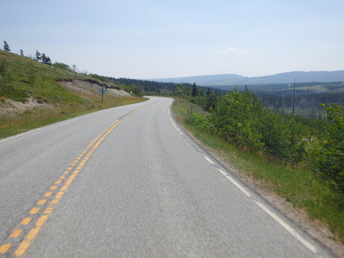 Southbound on US-89 - Blackfeet Indian Reservation.