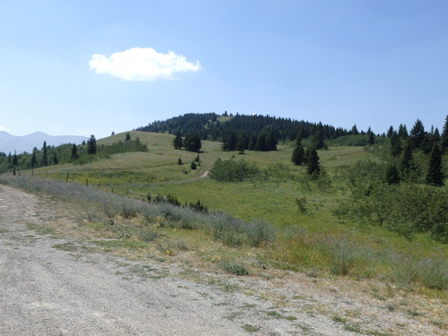 Southbound on Montana Hwy-49.