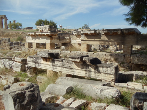 Ancient Corinth.