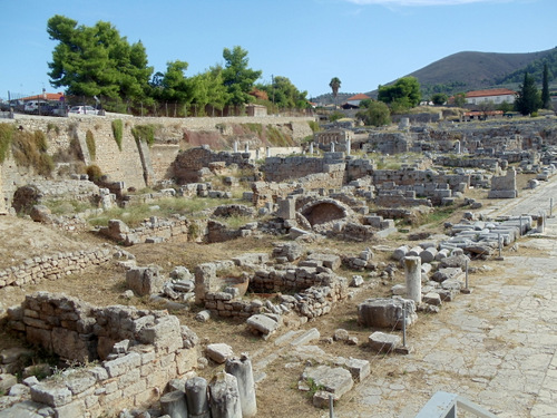 Ancient Corinth.