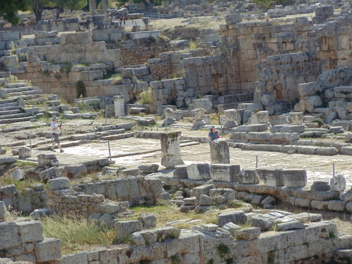 Ancient Corinth.