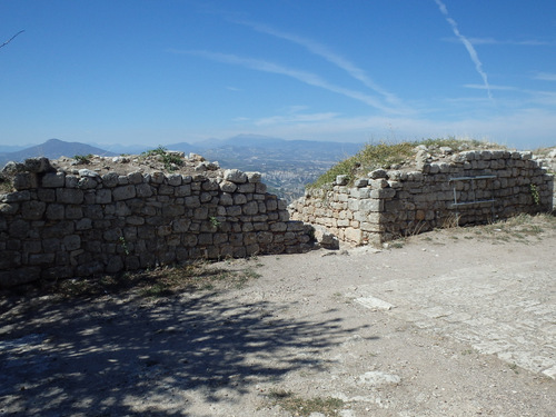 Acrocorinth.