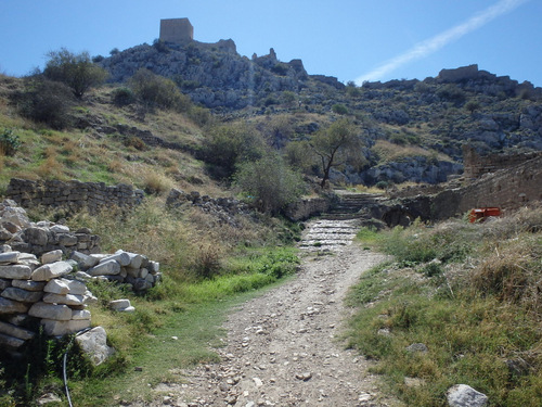 Acrocorinth.