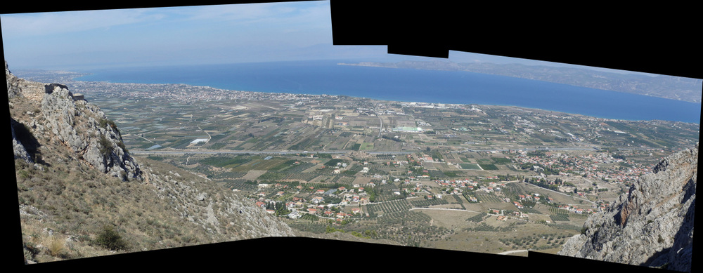 Acrocorinth.