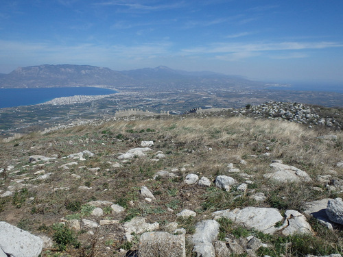 Acrocorinth.