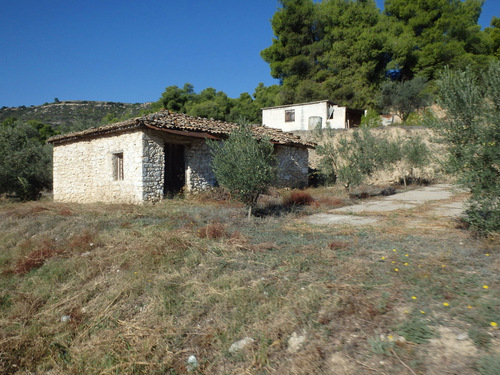 Older styled stone structure.