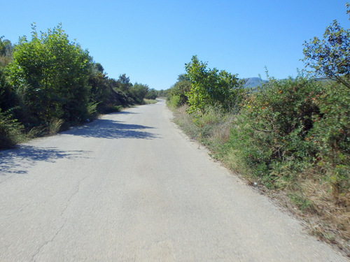 Loop ride from Corinth to Nemea.