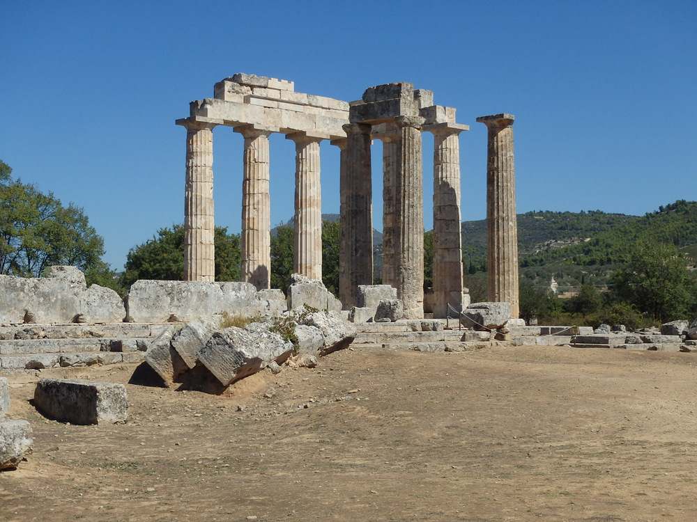 The Temple of Zeus, Nemea, Greece.