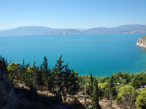 Layers of Fortifications over time, Nafplio.