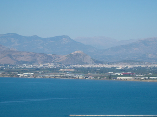 The climb to Castle Palamidi, Nafplio.