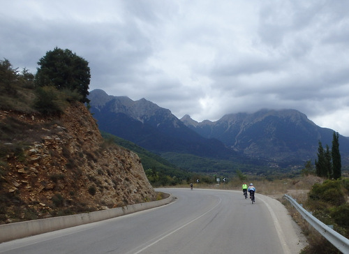 Cycle from Kalavrita to Patras.