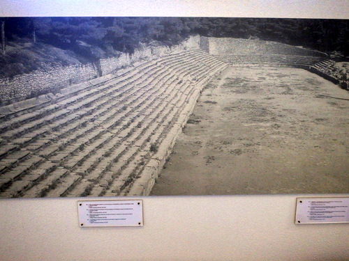 Museum about Olympia, Greece.