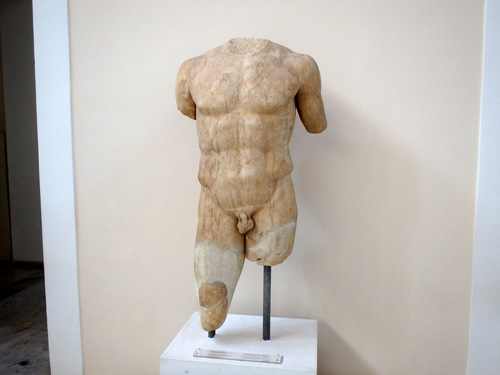 Museum about Olympia, Greece.