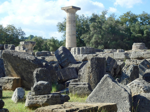 Archeological Site and Ruins of Ancient Olympia