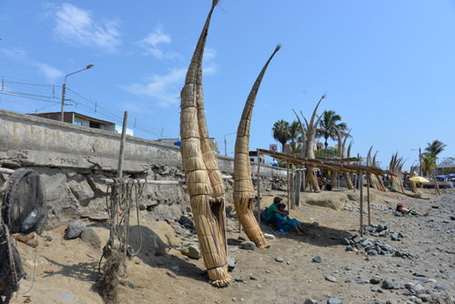 Peruvian Reed Boats.