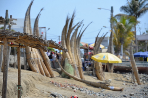 Peruvian Reed Boats.