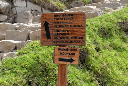 Machu Picchu.