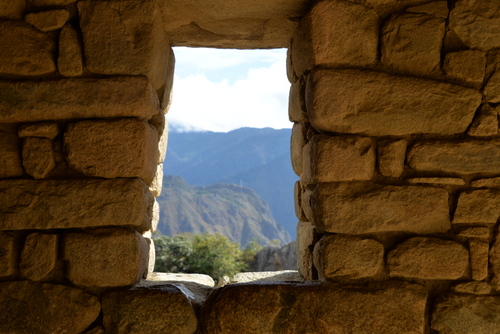 Machu Picchu.