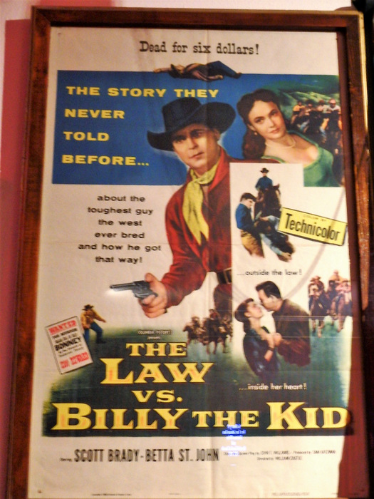 'Billy the Kid', Movie Star.