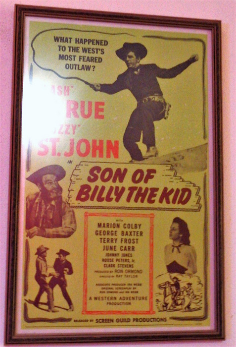 'Billy the Kid', Movie Star.