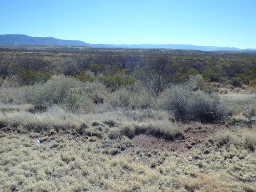 Looking southeast across the Tularosa Basin.