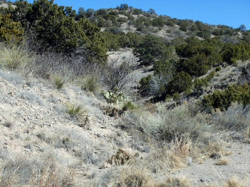 .Looking northwest on US-70