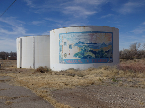 Entering Tularosa, New Mexico.