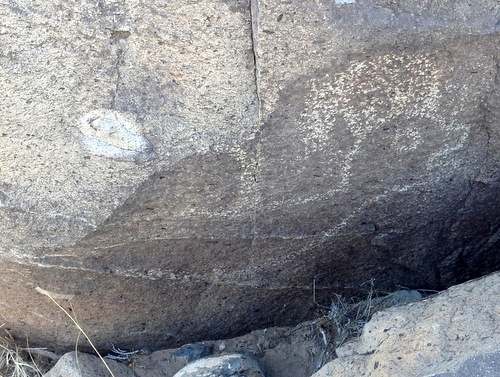 Three Rivers Petroglyphs Site.