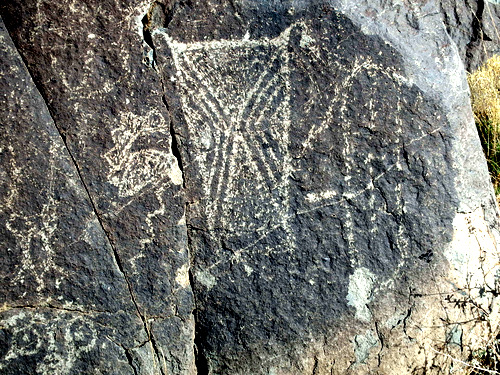 Three Rivers Petroglyphs Site.