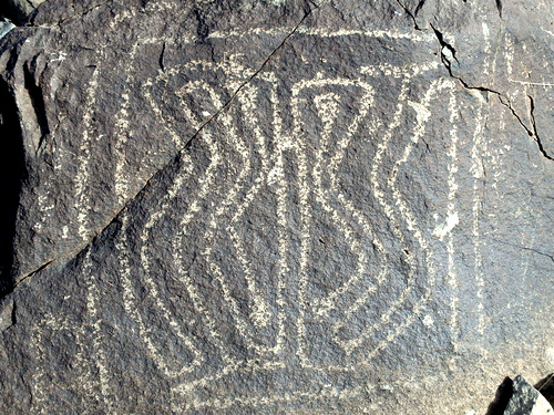 Three Rivers Petroglyphs Site.