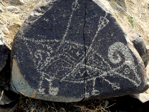 Three Rivers Petroglyphs Site.