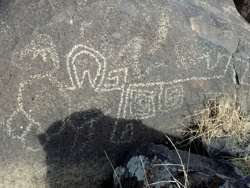 Three Rivers Petroglyphs Site.