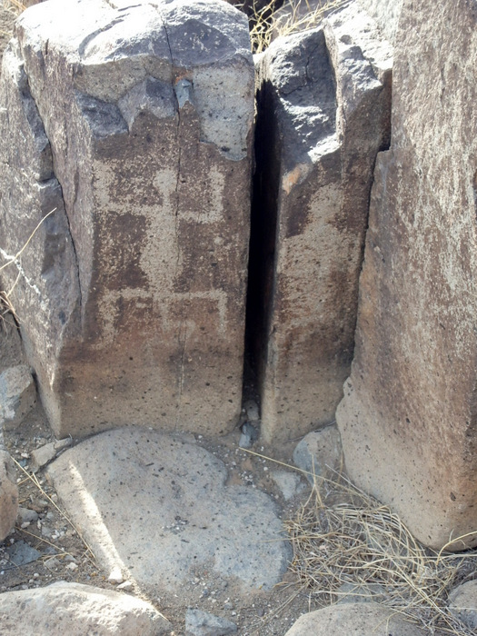 Three Rivers Petroglyphs Site.