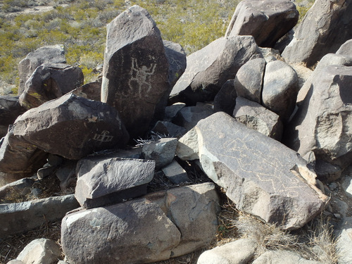 Three Rivers Petroglyphs Site.