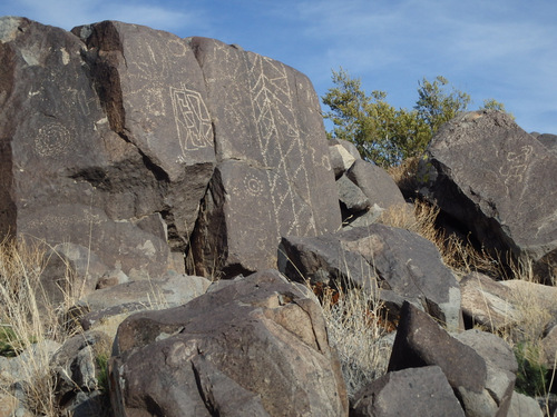 Three Rivers Petroglyphs Site.