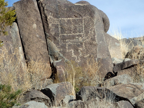 Three Rivers Petroglyphs Site.