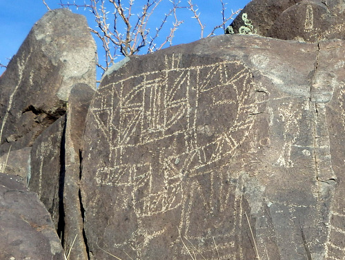 Three Rivers Petroglyphs Site.