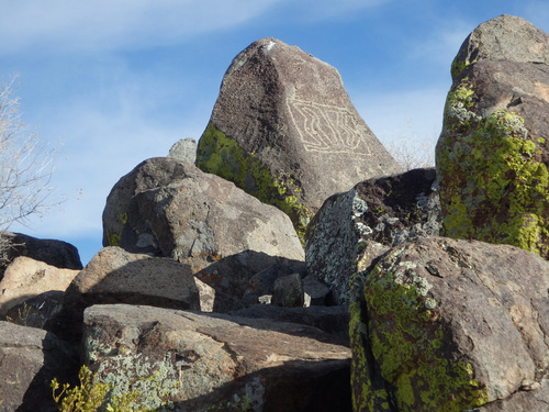 Three Rivers Petroglyphs Site.