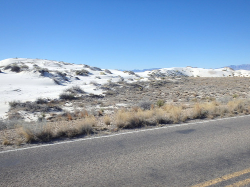 In White Sands, NM, looking at the Innerdunal Area.